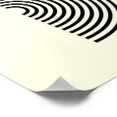 Impression de cercles géométriques Bauhaus 1919, d (Coin)