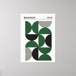 Impression de cercles géométriques Bauhaus 1919, d
