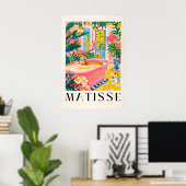 Impression de cerf dans une baignoire moderne du m (Bureau à domicile)