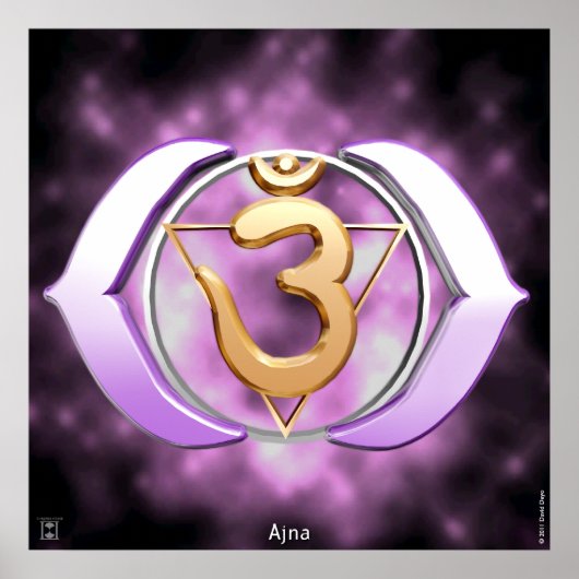 Impression de chakra à oeil tiers (Devant)