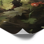 Impression de champignons Amanite tue-mouches, cha (Coin)