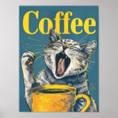 Impression de chat de café mignonne drôle – Dopami (Devant)