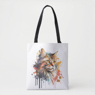 Impression de chat pour Amoureux des chats Sac fou