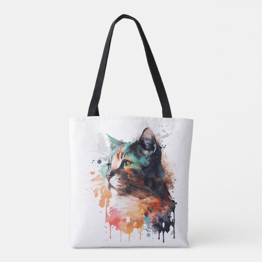 Impression de chat pour Amoureux des chats Sac fou (Dos)