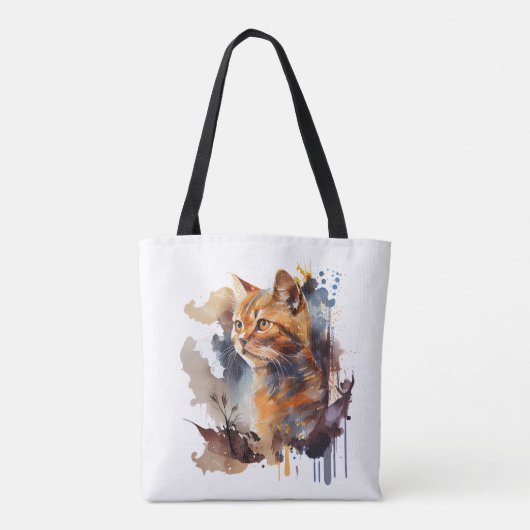 Impression de chat pour Amoureux des chats Sac fou (Dos)