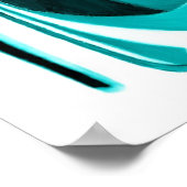Impression de chaussure Stiletto Turquoise (Coin)