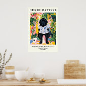 Impression de chien de Terre-Neuve sur toilette -  (Cuisine)