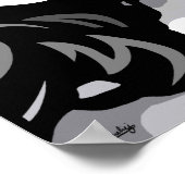 Impression de chien espagnol (Coin)