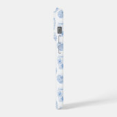 Impression de Chine Bleue et Blanche avec Monogram (Côté gauche)