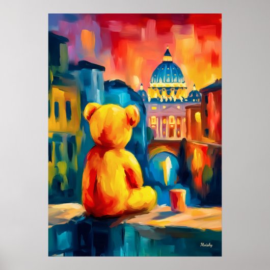 Impression de ciel de Rome Teddy Fauviste au couch (Devant)