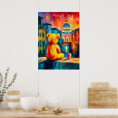 Impression de ciel de Rome Teddy Fauviste au couch (Cuisine)