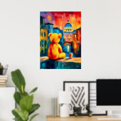 Impression de ciel de Rome Teddy Fauviste au couch (Bureau à domicile)