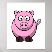 Impression de cochon - Image de dessin (Devant)