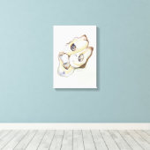 Impression de coquille d'huîtres (Insitu (Plancher de Bois))