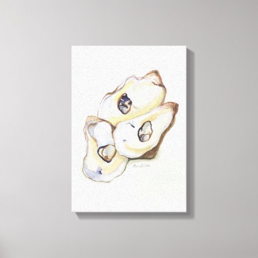 Impression de coquille d'huîtres (Recto)