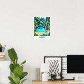 Impression de Corfou - Affiche de Corfou - Art mur (Bureau à domicile)
