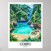 Impression de Corfou - Affiche de Corfou - Art mur (Devant)
