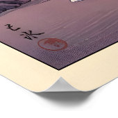 Impression de coucher de soleil du phare Bleu et R (Coin)