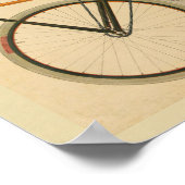Impression de couleur et d'art de bicyclette sans (Coin)