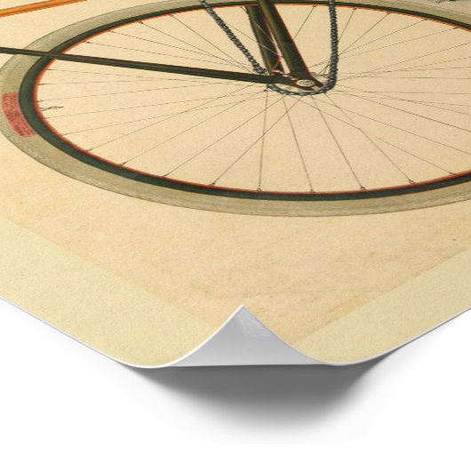 Impression de couleur et d'art de bicyclette sans (Coin)