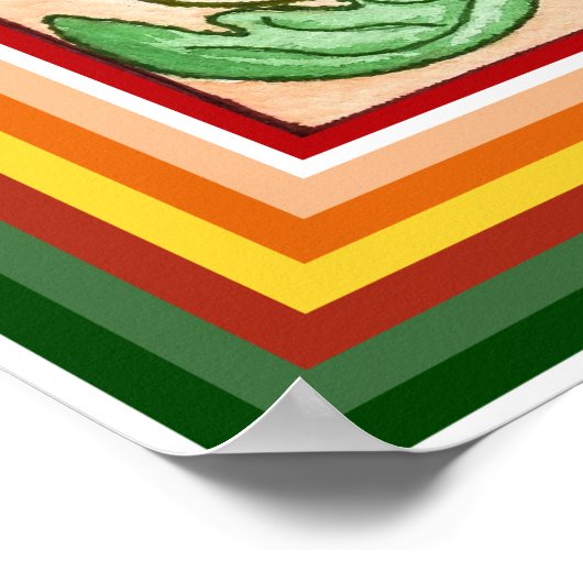 Impression de courge d'automne (Coin)