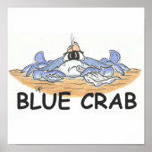 Impression de crabe bleu (Devant)
