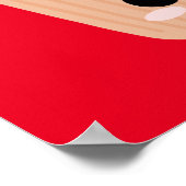 Impression de cupcake rouge, thème dessert  (Coin)