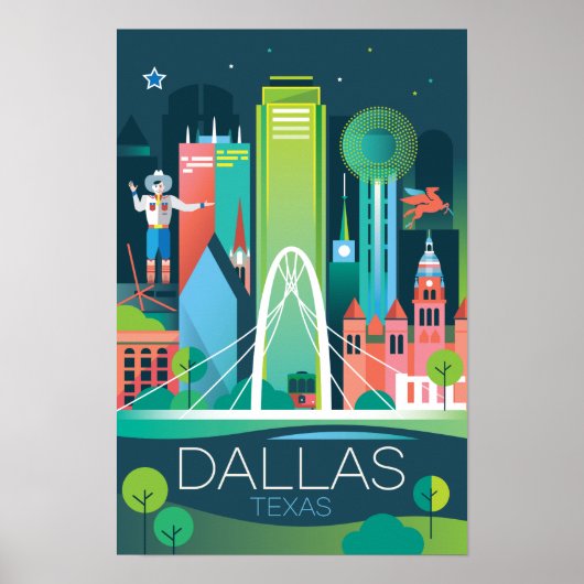 Impression de Dallas (Devant)