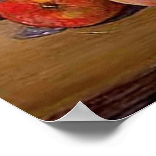 Impression de décor d'automne sur table (Coin)