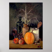 Impression de décor d'automne sur table (Devant)
