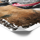 Impression de découpage de la vache (Coin)