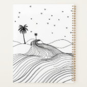 Impression de désert boho personnalisée (Dos)