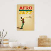 Impression de design original inspiré de l'Afro Ja (Cuisine)