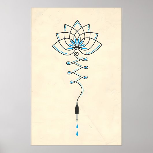 Impression de design original inspiré du Grunge de (Devant)