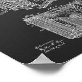 Impression de dessin d'art breveté de 1902 pour ca (Coin)