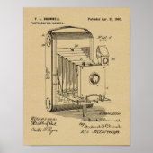 Impression de dessin d'art breveté de 1902 pour ca (Devant)