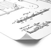 Impression de dessin d'art breveté de 1914 pour ca (Coin)