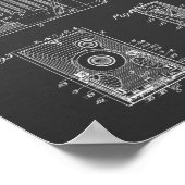 Impression de dessin d'art breveté de 1918 pour ca (Coin)