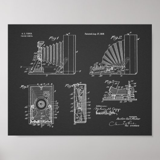 Impression de dessin d'art breveté de 1918 pour ca (Devant)