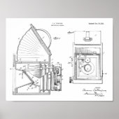 Impression de dessin d'art breveté de 1919 pour ca (Devant)