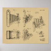 Impression de dessin d'art breveté de 1926 pour ca (Devant)