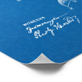 Impression de dessin d'art d'avion Vintage 1911 (Coin)