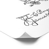 Impression de dessin d'art d'avion Vintage 1914 (Coin)