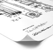 Impression de dessin d'art de la caméra Vintage 19 (Coin)