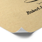 Impression de dessin d'avion Vintage 1942 (Coin)