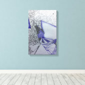 Impression de dessin de toile étirée abstraite (Insitu (Plancher de Bois))