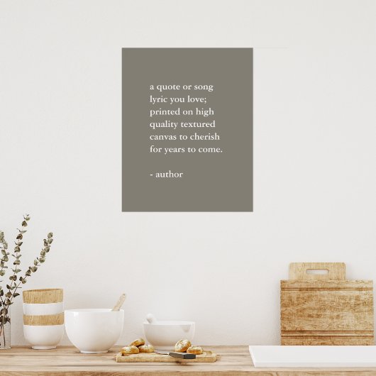 Impression de devis personnalisée neutre (Cuisine)