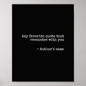 Impression de devis personnalisée - Poster de la m (Devant)