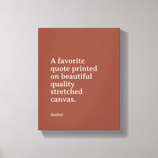 Impression de devis personnalisée sur la toile (Recto)