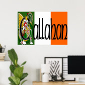 Impression de dragon celtique Callahan (Bureau à domicile)